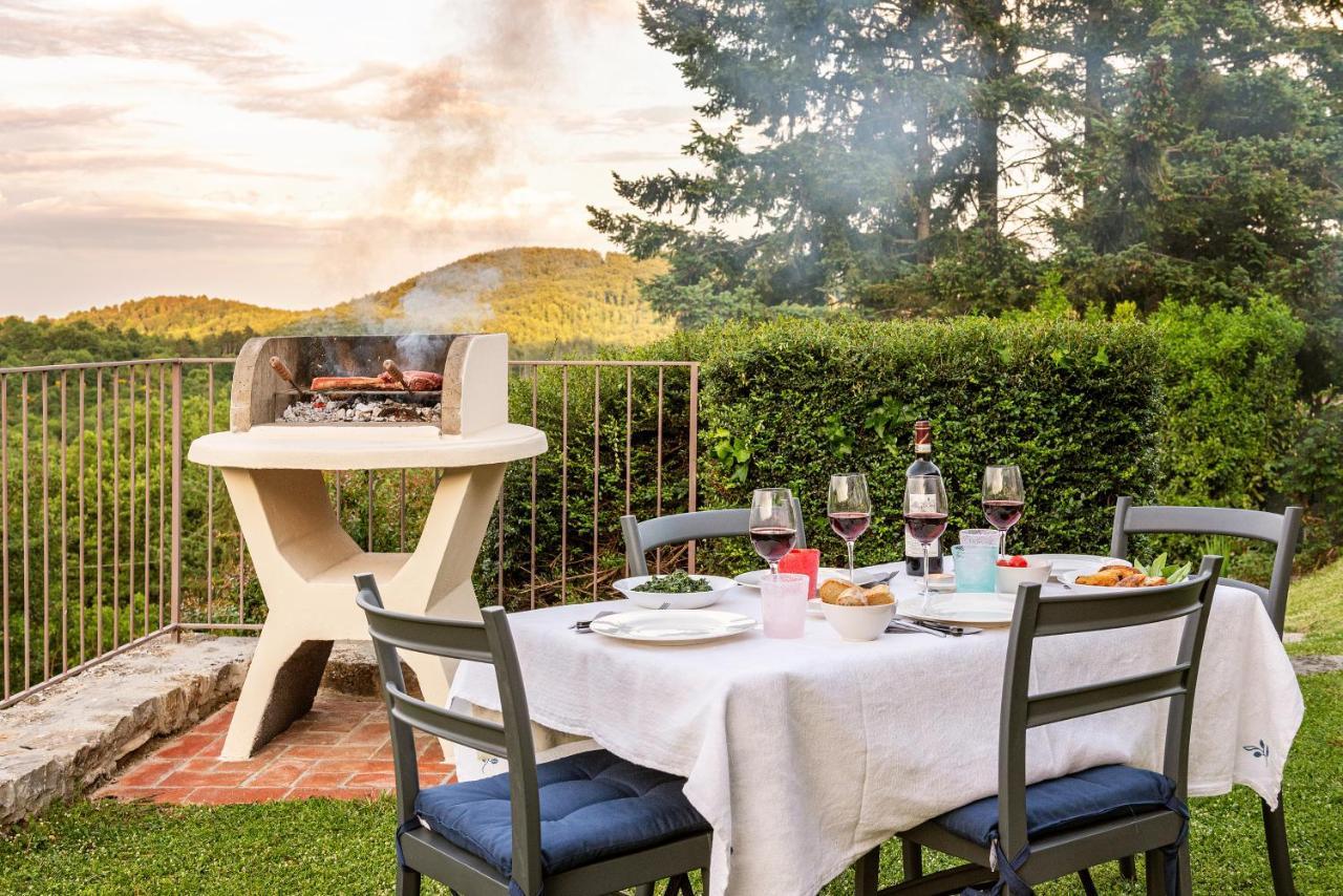 L'Abbazia Villa Lucolena in Chianti ภายนอก รูปภาพ